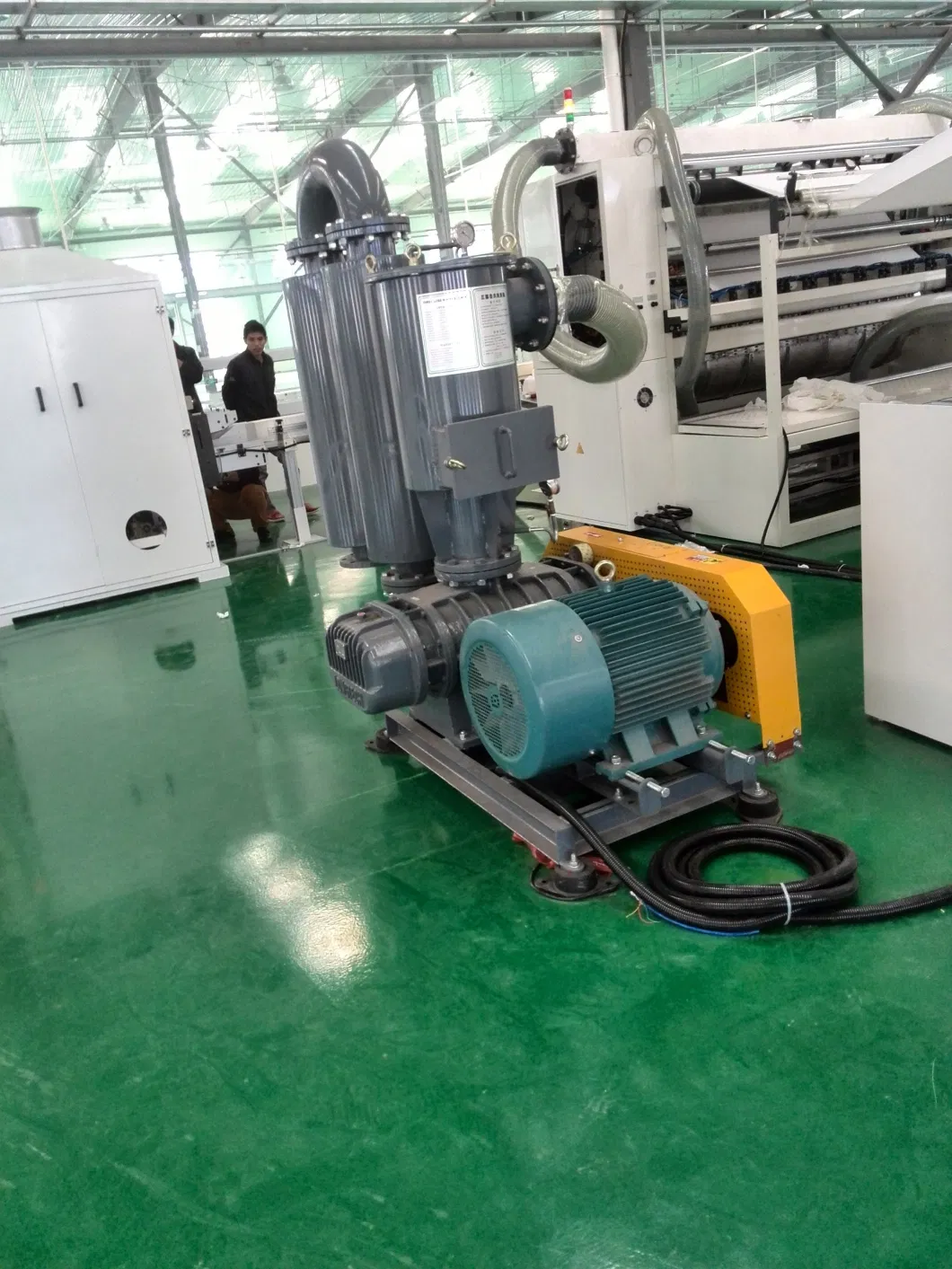 Sewage Treatment Compressor Industrial Air Blowers Roots Blower for Vacuum Aquaculture Aeration