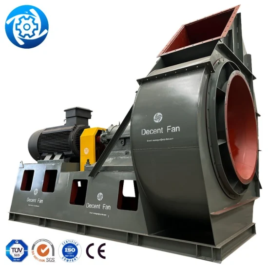 Ventilatore medico del ventilatore del ventilatore della turbina del camino della turbina di Dapur dello scarico centrifugo del condotto del motore della Cina API Standard 673 EC